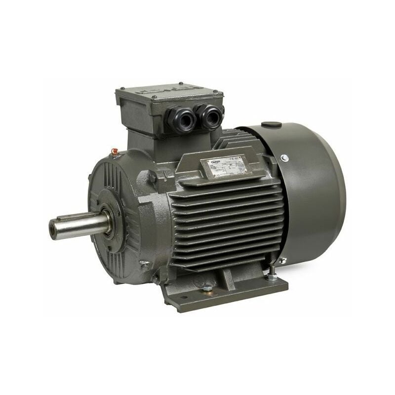 Cemer - Moteur triphasé B3, 15 kw, 1500 tr/min, ha 160, 400/690V, IE3, Fonte
