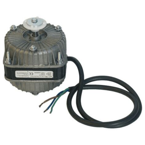 Moteur ventilateur 10/42 W 230 V pour congélateur – Dimensions 12x8,5 cm – Empâtement vis 3 cm et 2 cm – 308646