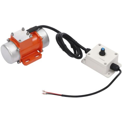 Moteur vibrant 60W avec régulateur de vitesse DC12V, 9 vitesses moteur vibrant 04000U/min moteur polyvalent pour L'exploitation minière métallurgie charbon électricité construction
