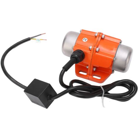Moteur vibrant monophasé 110V 3600RPM 90W en alliage d'aluminium, étanche IP66 pour applications industrielles