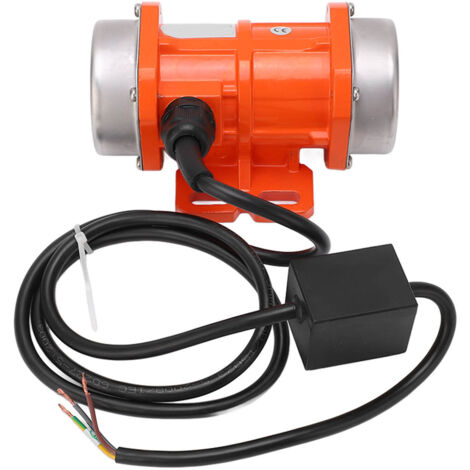 Moteur vibrant monophasé 30W en alliage d'aluminium IP66, 3600 tr/min, force de vibration 20KG pour béton