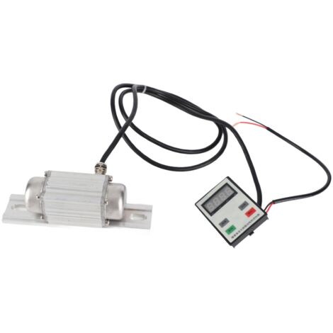 Moteur Vibrant Sans Balais DC IP65 30W 7500RPM 24V avec Affichage Digital et Contrôleur de Vitesse pour Vibrateur à Béton en Alliage d'Aluminium 166x54.2x40mm