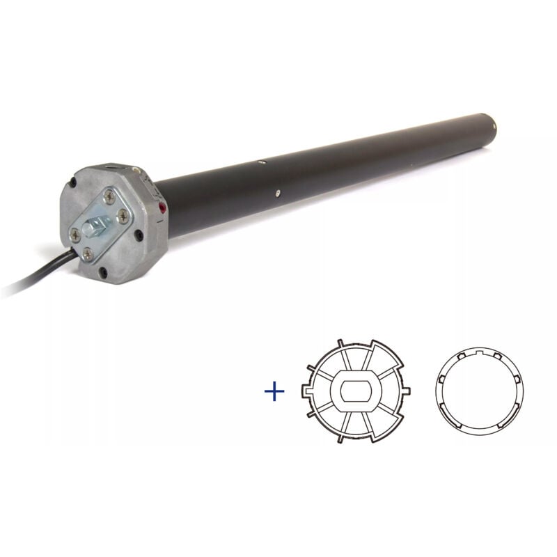 Moteur Volet Filaire Secours Avosdim 45 20Nm + adaptations axe ZF54