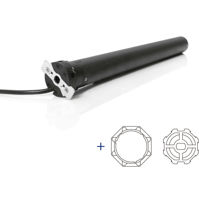 Moteur Volet Filaire AVOSDIM ø45 10Nm + adaptations axe octo 60