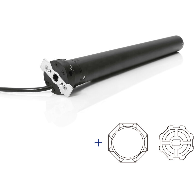 Avosdim - Moteur Volet Radio ø45 30Nm + adaptations axe octo60