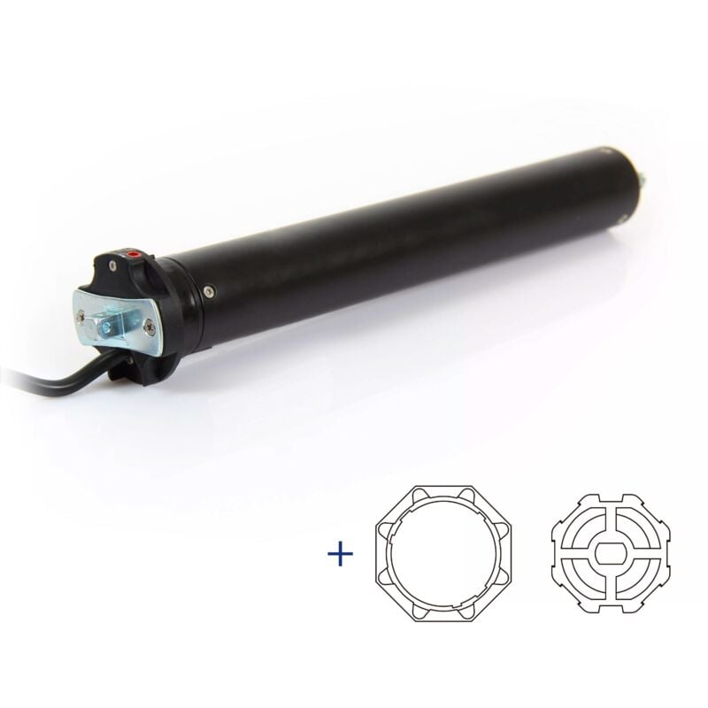 Moteur Volet Filaire Avosdim 45 Court 10Nm + adaptations axe octo 60