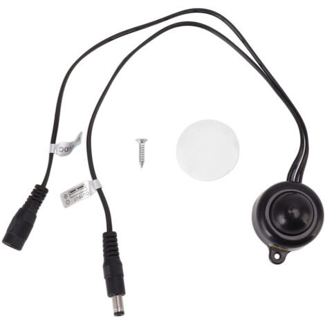 Motion Activated Sensor Detector Switch for Cabinet Light PIR Infrared Motion Sensing Switch DC6‑24V