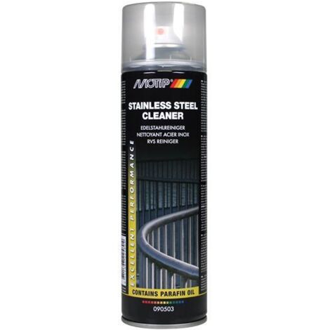 MOTIP® 090503 Pro Stainless Steel Spray Cleaner – 500ml, Professional Grade, Suitable for All Stainless Steel Surfaces
