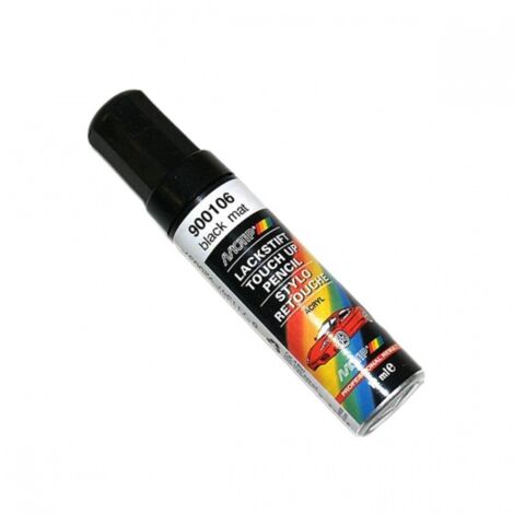 Motip Lack-Stift Schwarz matt 12ml 900106