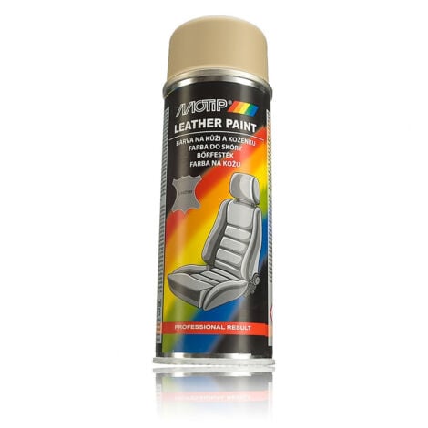 OTROS MOTIP Pintura en aerosol para renovación de cuero, vinilo beige, 200 ml