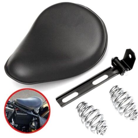 Moto 3\'\' SOLO Support Selle Siège + Ressort Pour Harley Chopper Bobber Custom