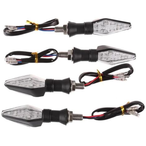 Moto Bike clignotants Voyant LED 4pcs FUIENKO