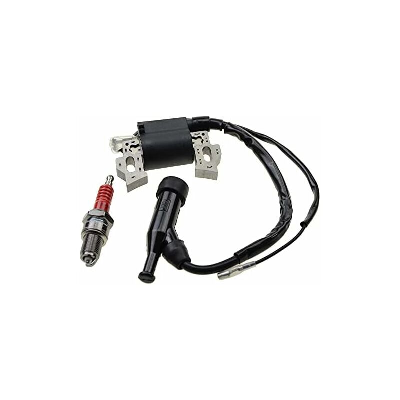 Applicable à Profitez d'une tonte parfaite avec votre tondeuse à gazon Tracteur grâce à la bobine d'allumage F7TC pour Moto Bougie d'allumage GX120
