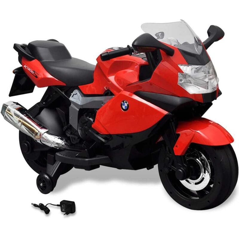 

vidaXL Moto Eléctrica de Juguete Modelo BMW 283 6 V Rojo - Multicolor