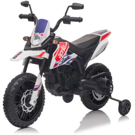 Moto Elettrica da Bambino Aprilia Motocross RX125 a Batteria