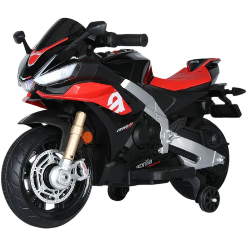 Moto Elettrica Per Bambini Aprilia Racing Rsv4 Small 12v nero