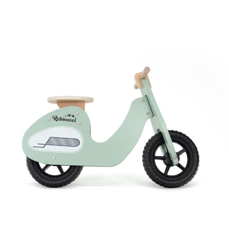 Moto Eléctrica Vespa Para Niños 18-36 Meses Faro Bocina Verde Homcom con  Ofertas en Carrefour