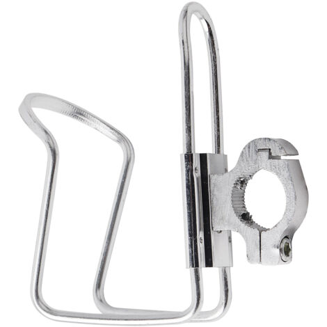 Moto moto boisson porte-gobelet eau boisson Support guidon bouteille adaptateur argent