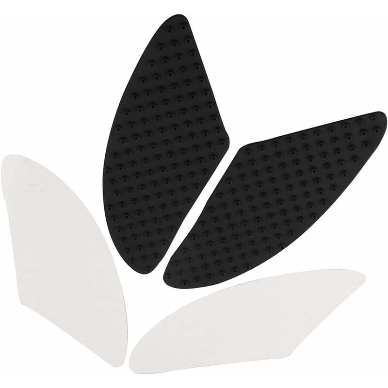 Moto Tapis de Réservoir de Carburant, Gaz Côté Moto Universal Grip Genou Protection Antidérapante en Caoutchouc Autocollants Autocollant-Fei Yu