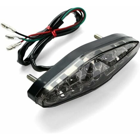 Acheter 2 pièces moto 24 LED frein arrêt avertissement réflecteur