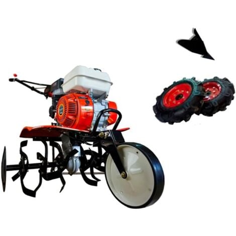 Motobineuse à essence OHV 208cc 7CV 90cm + Kit agricole - Powerground 700 édition spéciale BLADEMASTER