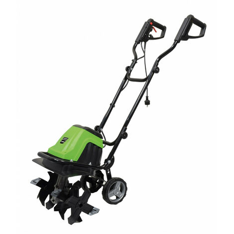 Motobineuse électrique 1400W - 6 fraises en acier - 40cm