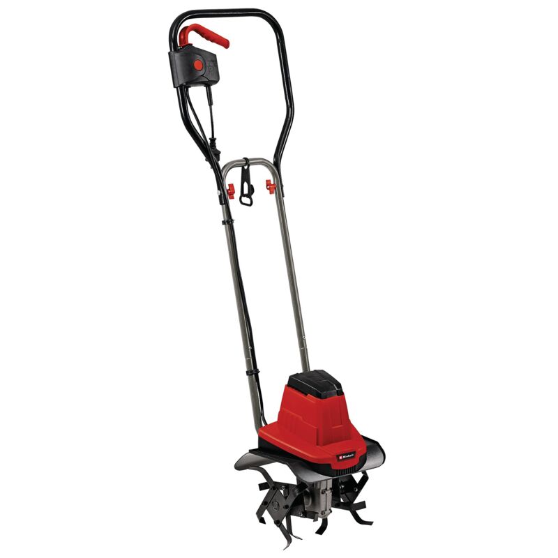 Einhell - Motobineuse électrique gc-rt 7530 (750 w, Largeur de travail 30 cm, Profondeur de travail 20 cm, 4 fraises puissantes de à 22 cm, Guidon