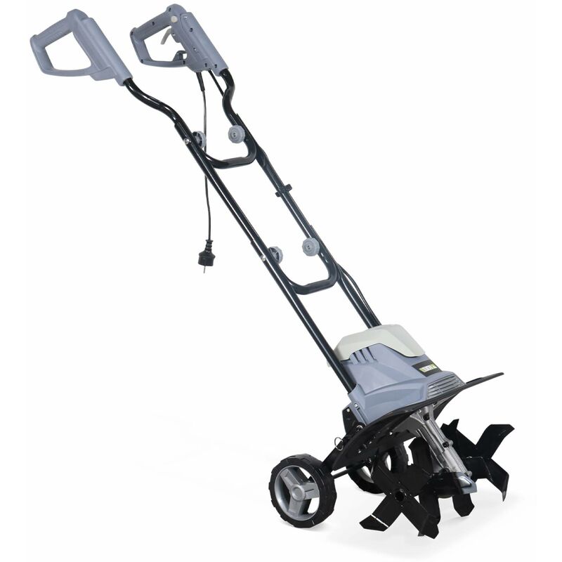Motobineuse électrique Voltr 1000W, puissante avec 4 fraises et largeur de travail de 36cm