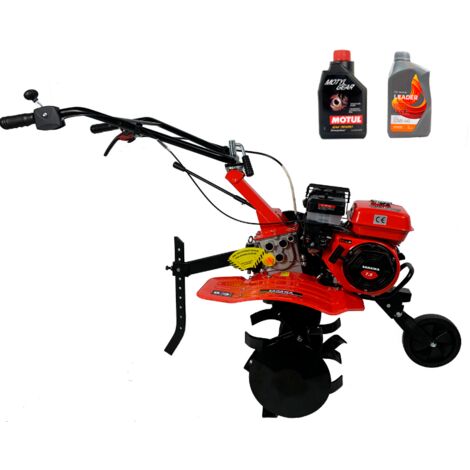 Motobineuse Manuel de démarrage 7.5 CV 2 vel avant 1 retour + Huile