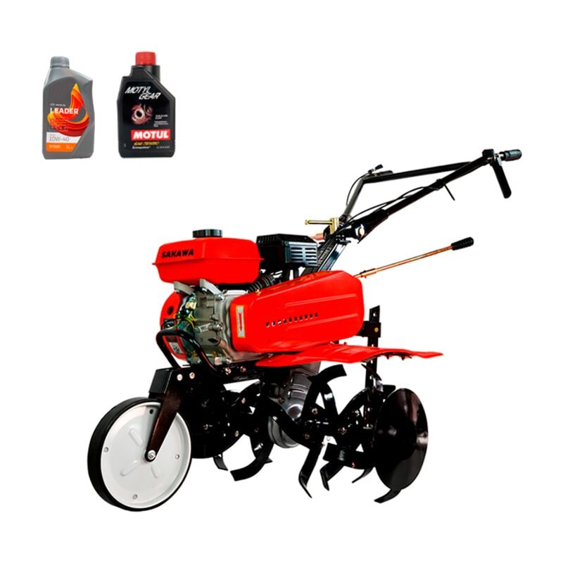 Sakawa - Motobineuse Manuel de démarrage 7CV 2 vel avant 1 retour + Huile