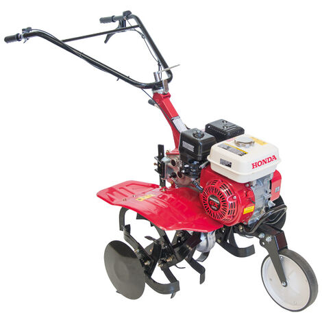 Bricoferr – Motobineuse thermique essence 160 cc 5.5 HP – Moteur Honda GX160 – 3 vitesses – Largeur de travail 80 cm – Profondeur 250 mm - 160CC