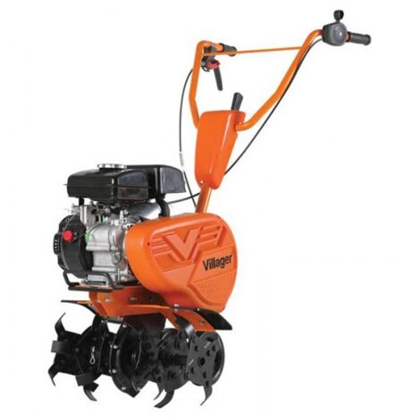 Motobineuse thermique 2,2cv – 4 fraises – Largeur de travail 36cm – Moteur 4 temps pour potagers – Vitesse avant pour maniabilité – Villager