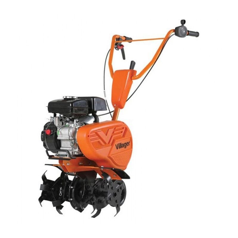 Villager - Motobineuse thermique 2,2cv petite largeur 4 fraises protèges plantes vtb 4310V
