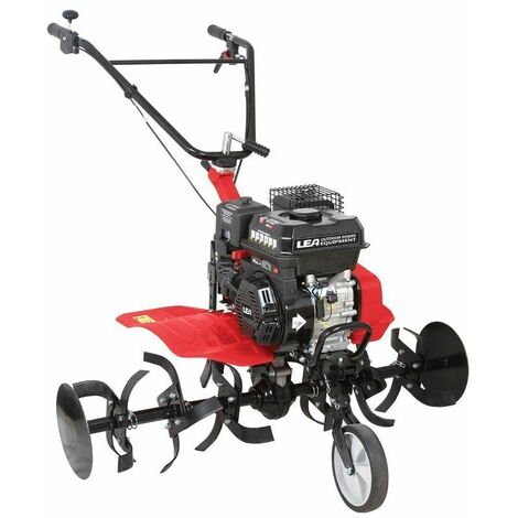 Motobineuse thermique 5,6cv 212cc euro 5 2 vitesses AV 1 AR largeur travail 105cm LEA LE4212-105DW