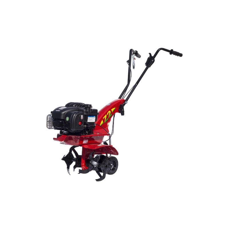 Motobineuse Z2 moteur essence 4 temps Loncin ohv 123 cc 2,2 kW de'marreur manuel labourage 40 cm pour petit potager