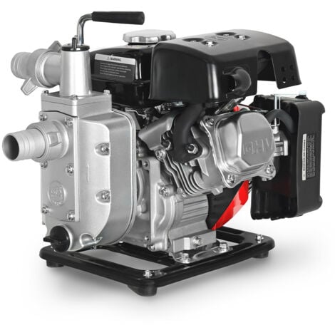Motobomba para extraer y mover agua, 79cc, 2,6cv, caudal máxima caudal 12m3/h - altura máxima bombeo 18m -  GREENCUT GWP200X