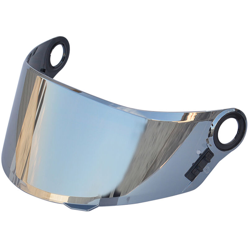 

Motocicleta Anti-UV Anti-Scratch Wind Shield Cascos Reemplazo de visera de lente para LS2 FF358 FF396,Plata