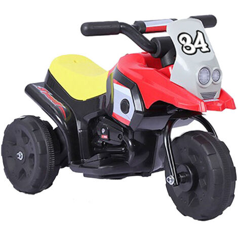 Motocicletta elettrica Racing rossa per bambino con