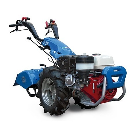 Carrello motocoltivatore bcs