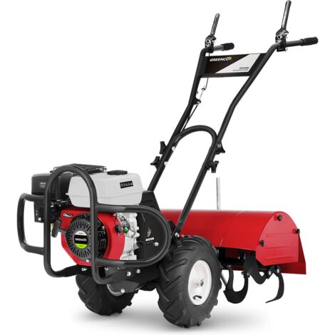 Motocultor de gasolina 7cv ancho de trabajo 70cm potente y manejable -GREENCUT