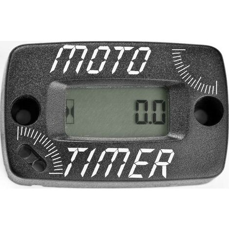 Motogroup Compteur d'heures de fonctionnement Écran LCD 12,7mm x 24,5mm, hauteur des chiffres 6mm W629602
