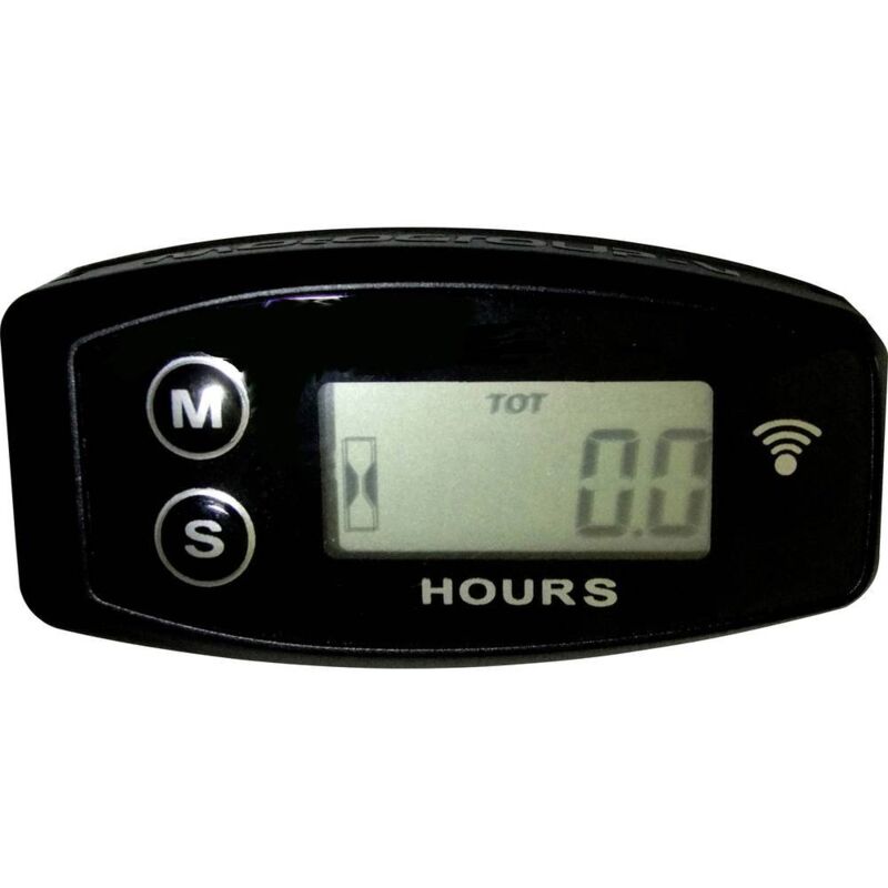 Compteur d'heures de fonctionnement Motogroup mt-v Écran lcd 13 mm x 28 mm W629052
