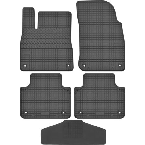 Motohobby Fußmatten 200108 + Abdeckung 200000/1 - Audi Q7 II 2015- STOP. AV2 vorne und hinten - EINBAU