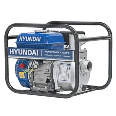 Motopompa a Scoppio Hyundai pompa Autoadescante Acque chiare Prevalenza 26M