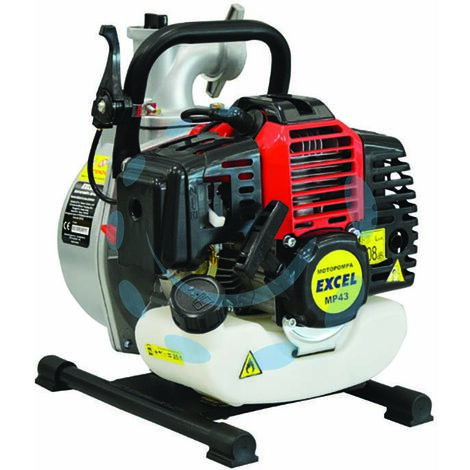 Motopompa Autoadescante da 42,7 cc con Base e Maniglia MP43