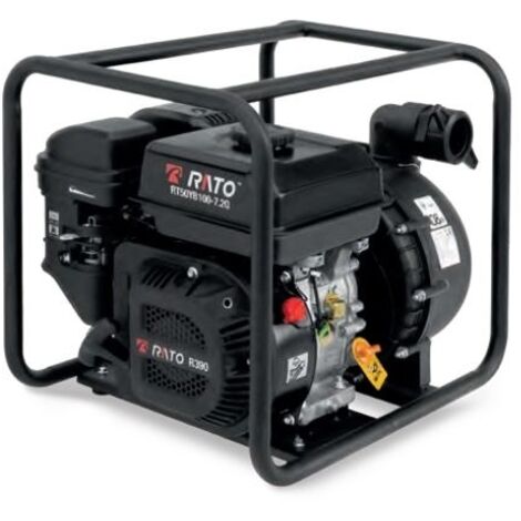Motopompa RATO RT50YB100 autoadescante con motore R390 4 tempi benzina