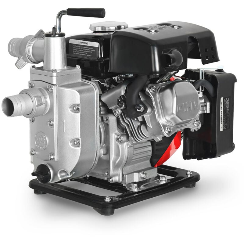 Motopompe pour le pompage et le déplacement de l'eau, 79cc, 2,6hp, débit maximum 12m3/h - hauteur de pompage maximum 18m Greencut GWP200X