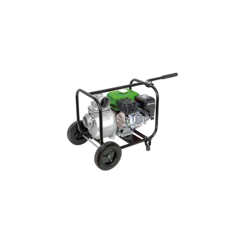 Ribimex - Motopompe thermique essence eaux claires 6 hp 212 cc 60m3 par heure sur roues