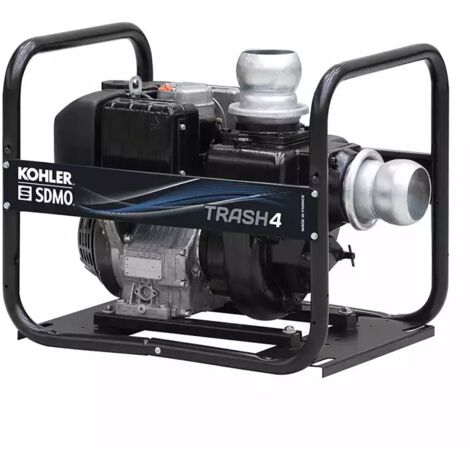 Motopompe diesel 4 temps eaux très chargées 1800 l/min SDMO TRASH 4 C5