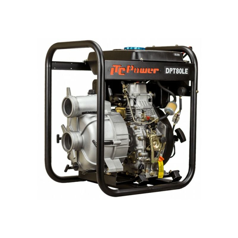 Motopompe diesel pour eaux chargées DPT80LE 600L-min